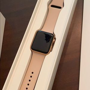 Series 3 apple watch 42mm rose gold